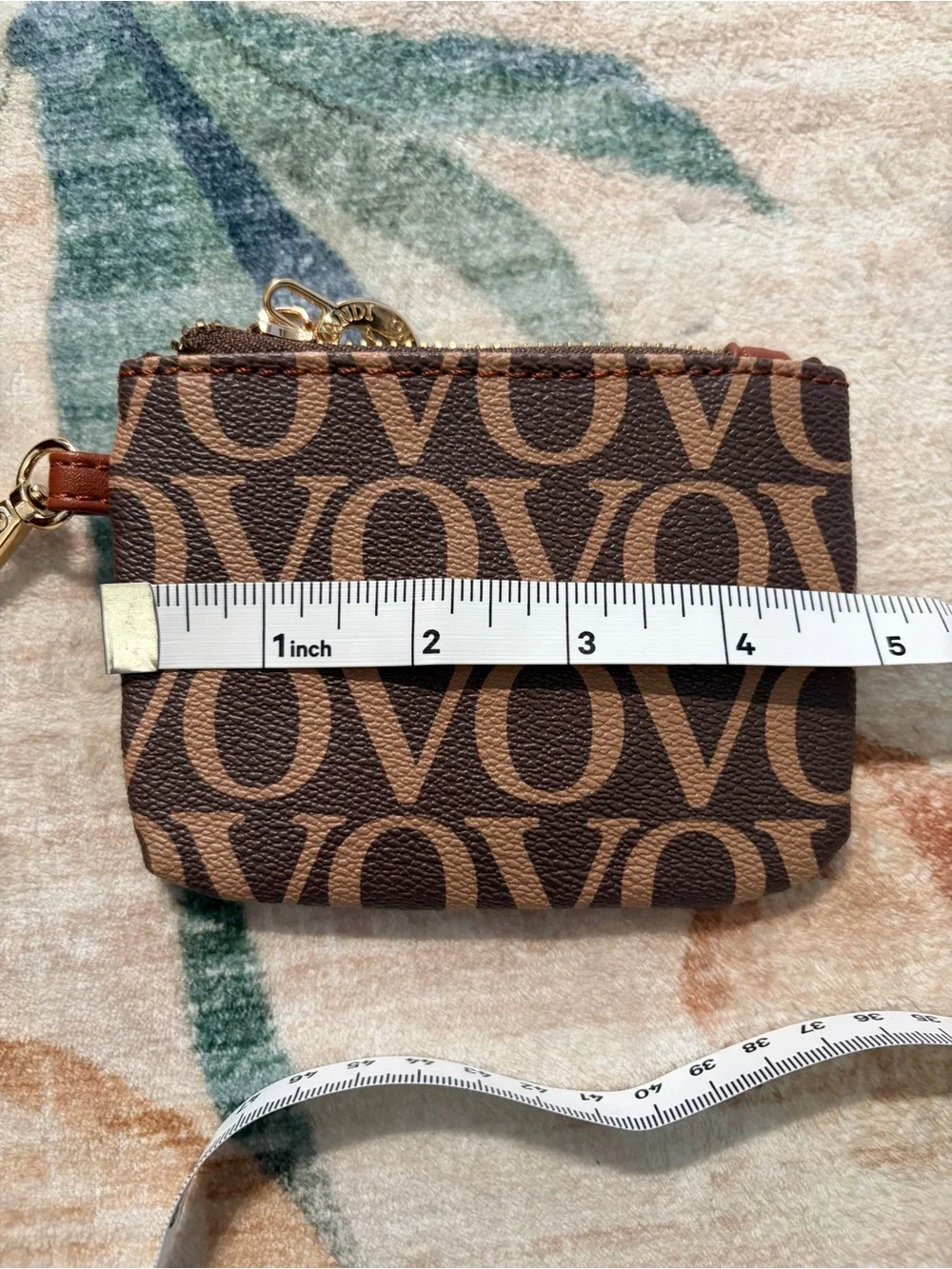 Valentino Orlandi VO Monogram Crossbody + Coin Pouch - Gold Hardware